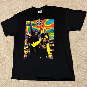 Vintage 1993 U2 ZooRopa World Tour T-Shirt Short Sleeve Bono Black Cotton, Sz XL